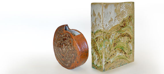 Céramiste collection vases paysage