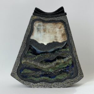 Céramique boîte singulière "Crépuscule"