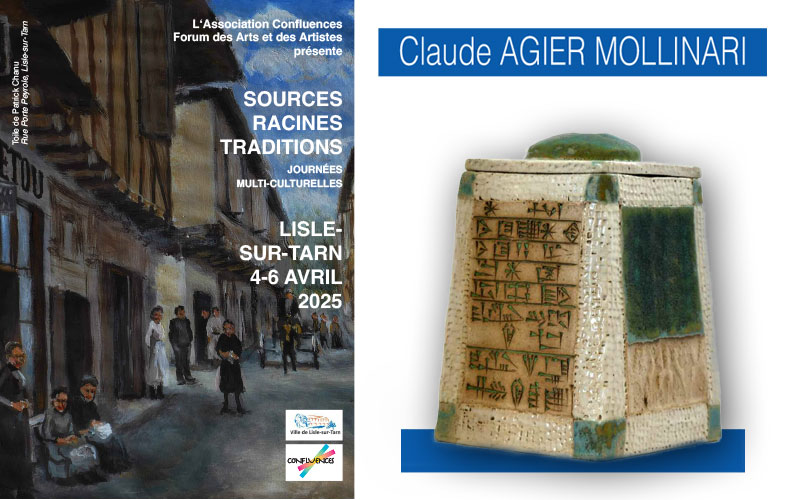Claude Agier Mollinari - Confluences l'Isle sur Tarn